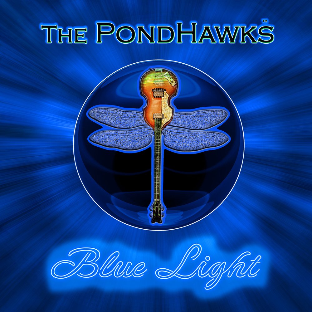 The pondhawks blue light cd cover1
