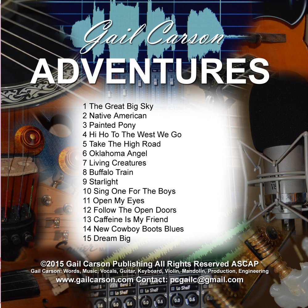 Adventures cd copy