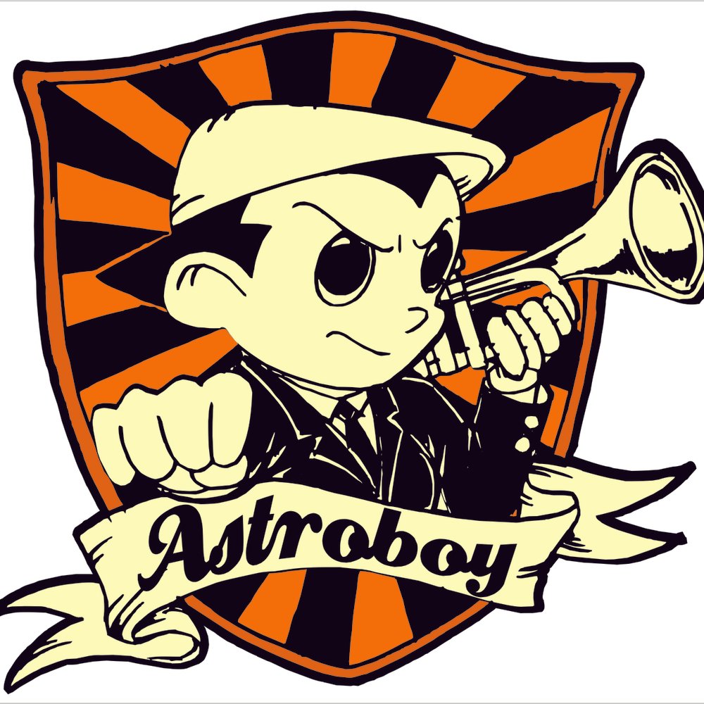 Logo astroboy orange