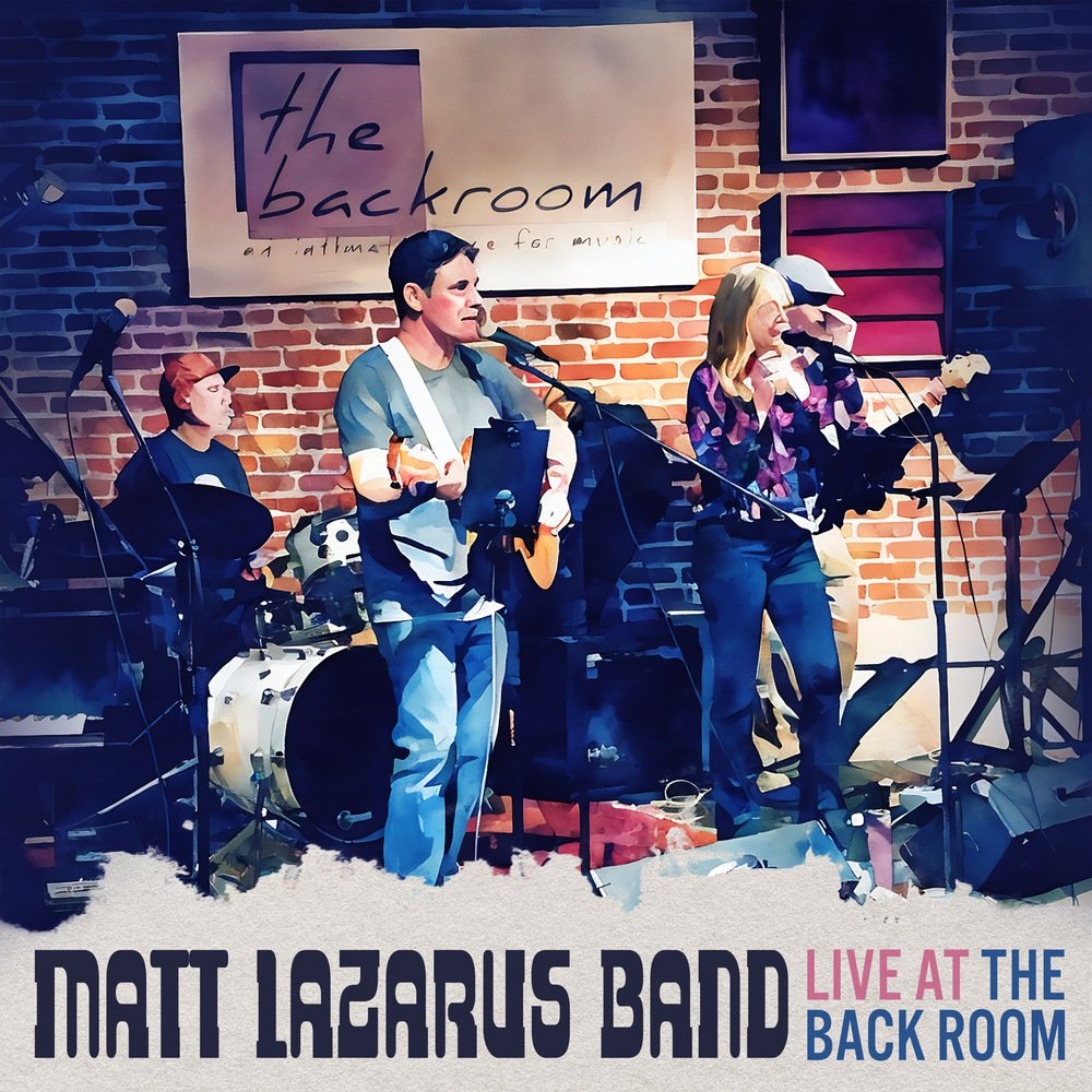 Live at the back room   front cover