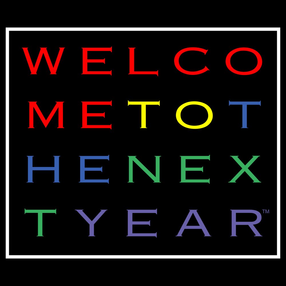 Welcome to the next year logo 1x1