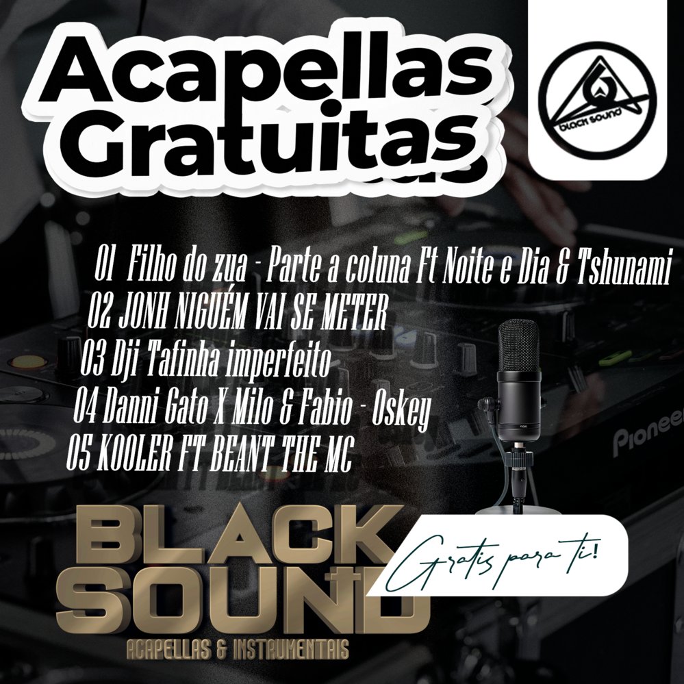Novas acapellas dezembro