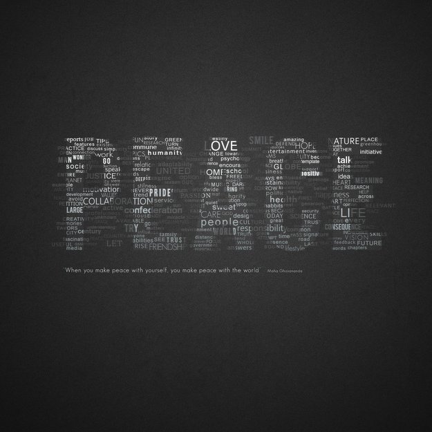 Peace wallpaper 1920x1200 