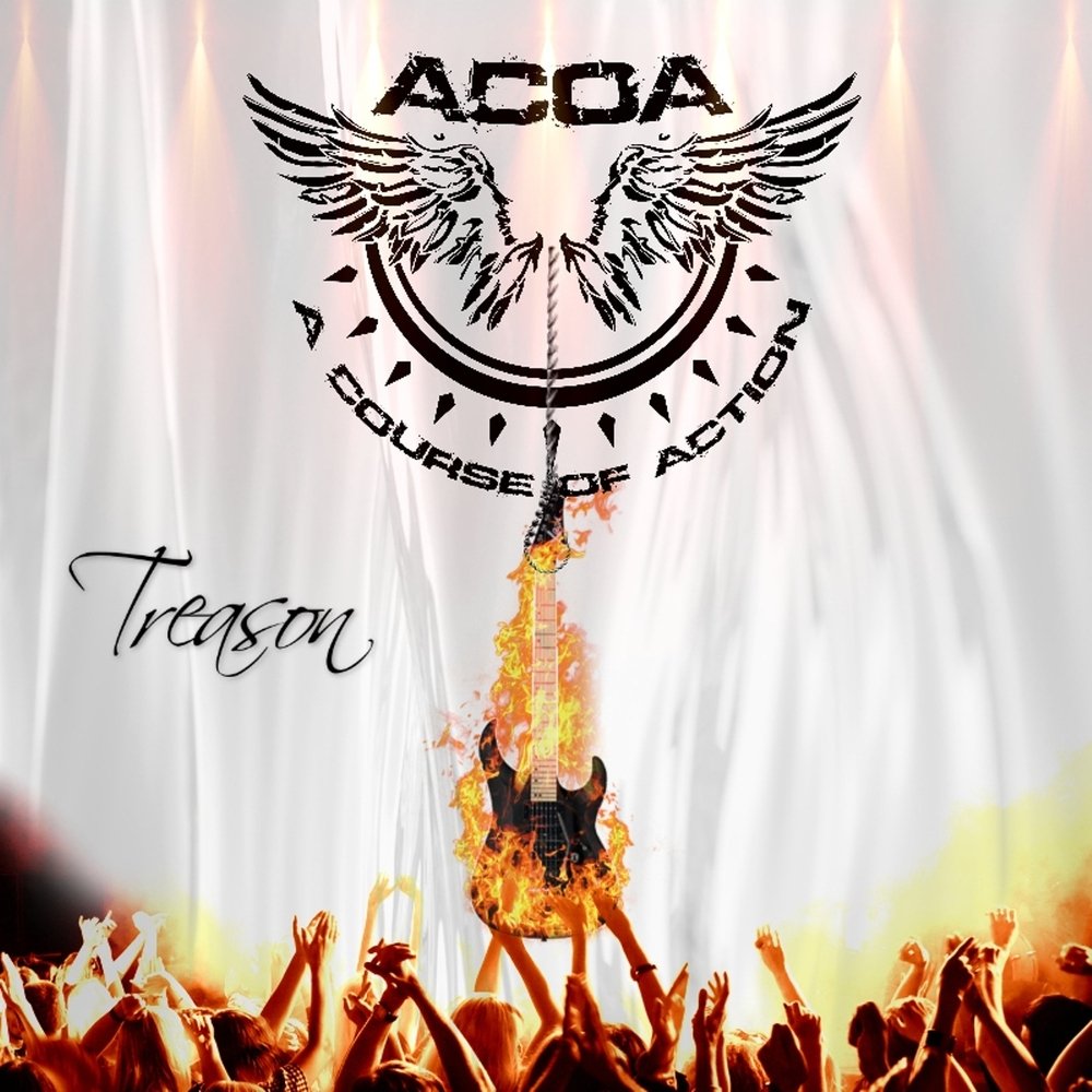 A course of action cd cover   cd baby 