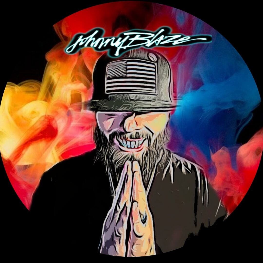 90s HIPHOP Johnny Blaze ジョニーブレイズ ロゴ エンボス VINTAGE（ヴィンテージ）の「【ヴィンテージ古着】90's Johnny