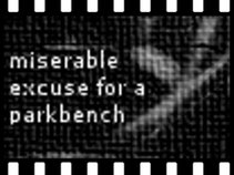 miserable excuse for a parkbench