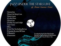 Image for 'jazz under the stars,live@Mountlavinia;