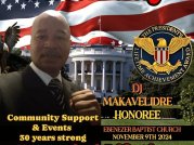 International DJ Makavelidre President Lifetime Honoree