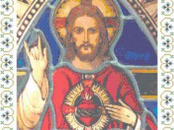Stained Glass Jesus