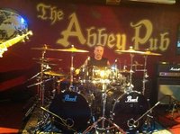 Mike at the abbey pub