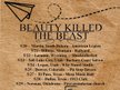 Beauty Killed The Beast