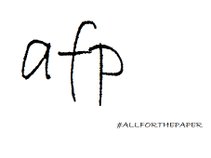 AFP (allforthatpaper)