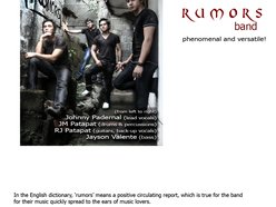 ReverbNation profile picture for @rumors