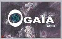 Logo oga a band sur peinture tom