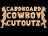 Cardboard Cowboy Cutouts