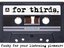 For Thirds