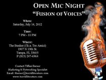 Torrid Lit Open Mic