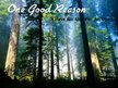 One Good Reason