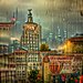 Vintage Rainy City 