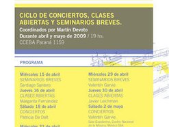 Instrumentos solos Cceba