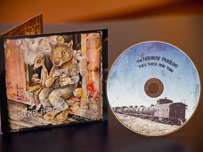 The Nanker Phelge's new CD, "Thru Thick and Then".