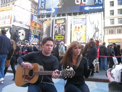 Time Square NYC Acoustic Performance Gibson Tour