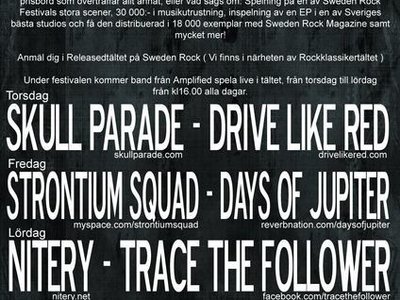 Days Of Jupiter at Seden Rock Festival Friday 8/6 !8.00