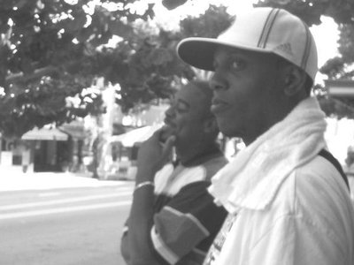 Kmac and I on the block years ago!  Throwback!
