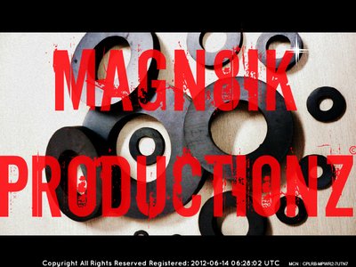 The official logo for Magn8ik Productionz