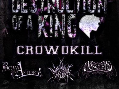 August 4, 2012 in Mesa AZ at the underground w/ Destruction of a King!