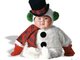 I am an angry Asian baby dressed as a snowman.  Not really.