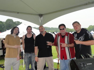 SLACKJAW w/NASTY NED at the New Jersey Wine Growers Association Festival.