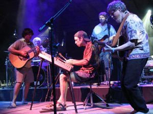 Jamie with String Cheese INcident and Keller Williams @ Horning's Hideout