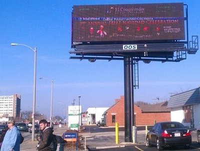 El Rockero Being Advertise on 27st Billboard