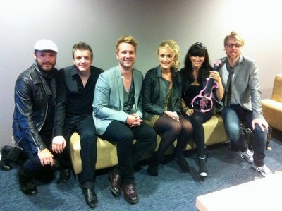 The amazing musicians that performed with me at the Cardiff City Stadium