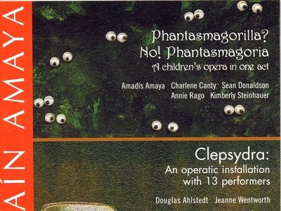 "Phantasmagorilla? No! Phantasmagoria" & "Clepsydra" 