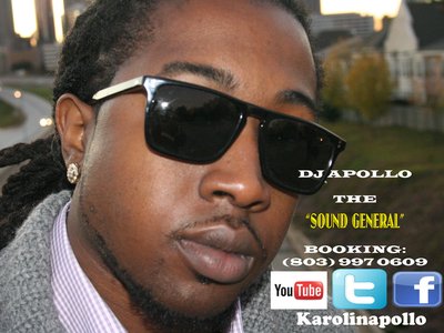 FOR ALL YOUR DJ NEEDS... DJ Apollo... Booking: 803 997 0609
