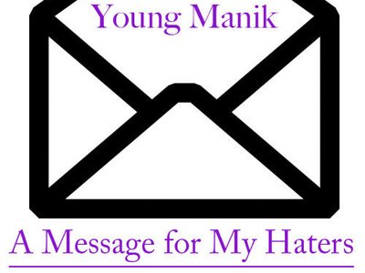 A Message for My Haters Cover
