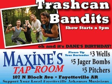 Maxine's Show with Shawn James and The Trashcan Bandits