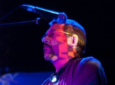 Steve playing with The Hawklords. O2 Academy, Islington. 29.10.11.