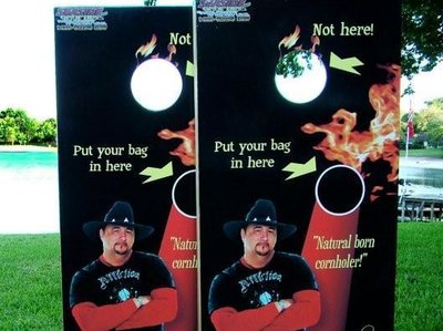 My cornhole boards