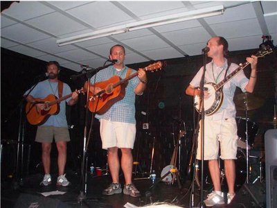 2009 Red Oak Tree-o very first gig! Athfest Greenroom Mulefest