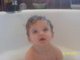 Wyatt in the tub