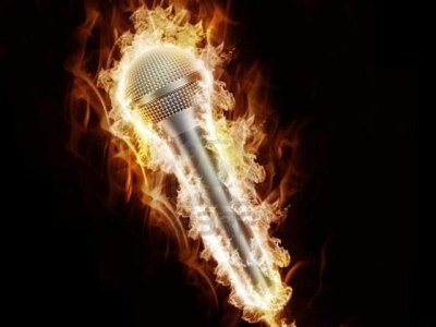 I PUT THE MIC ON FIRE