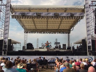 Opening for Craig Morgan, WCF
