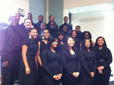 AUMs MLK Ensemble, January 2012