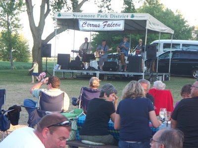 It was a beautiful night for a concert!! (Sycamore 7.26.2012)