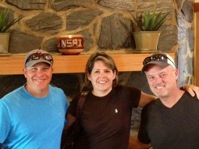 NSAI (L to R) Terry Smith, Anne E. DeChant, Jim
