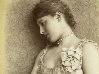 British actress Lily Langtry from "West of the Pecos"