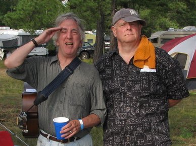 Tim & Karl hamming it up